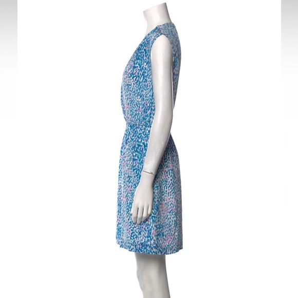 Sandro Rebelle Silk Cheetah Leopard Dress (25) - Picture 4 of 11